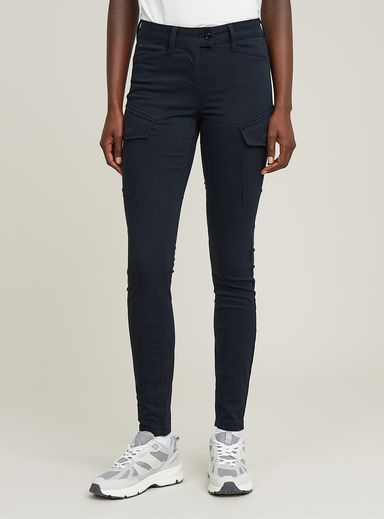 Blossite G-Shape Army High Skinny Pants